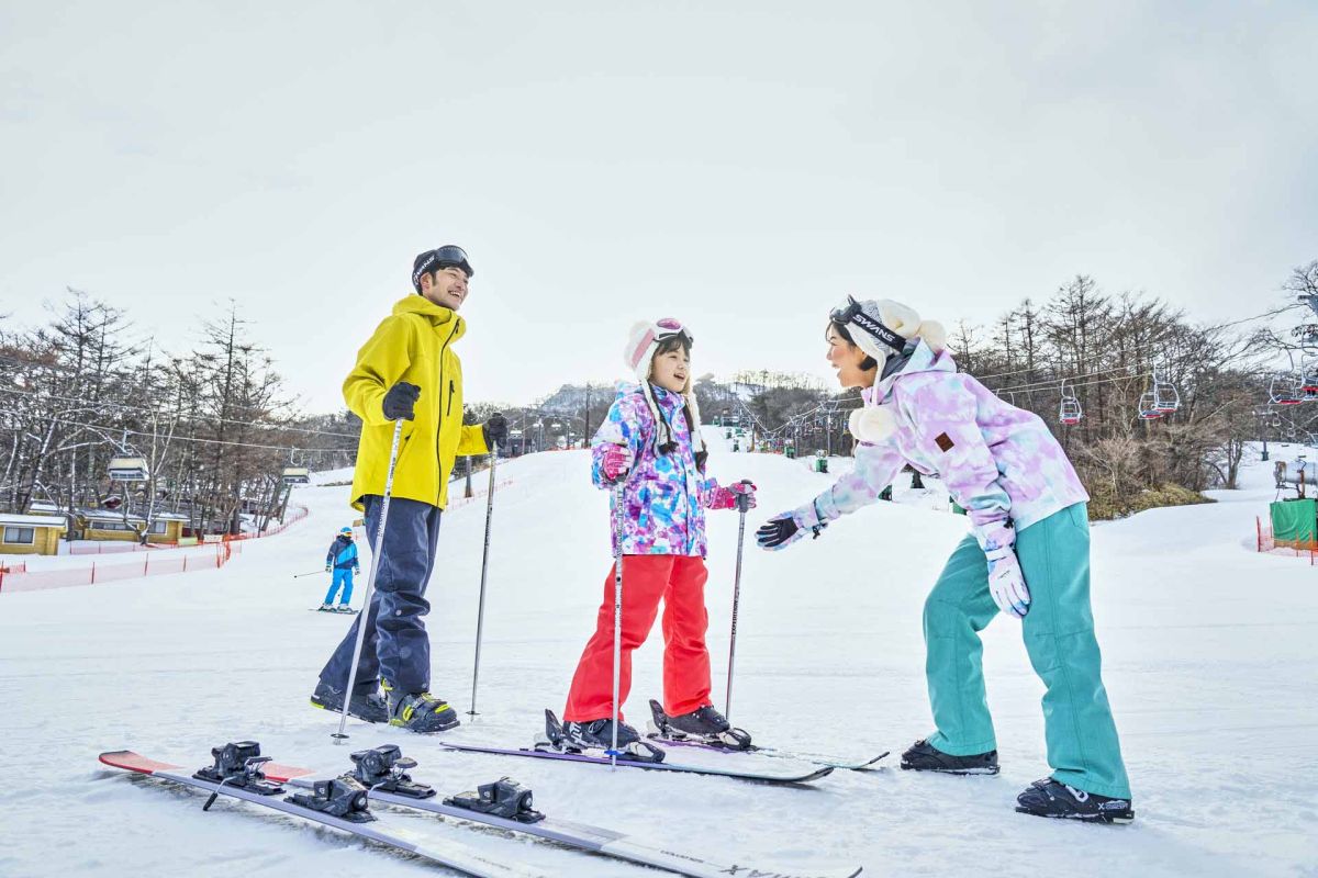 ファミリーでも安心して楽しめるコース設定も魅力