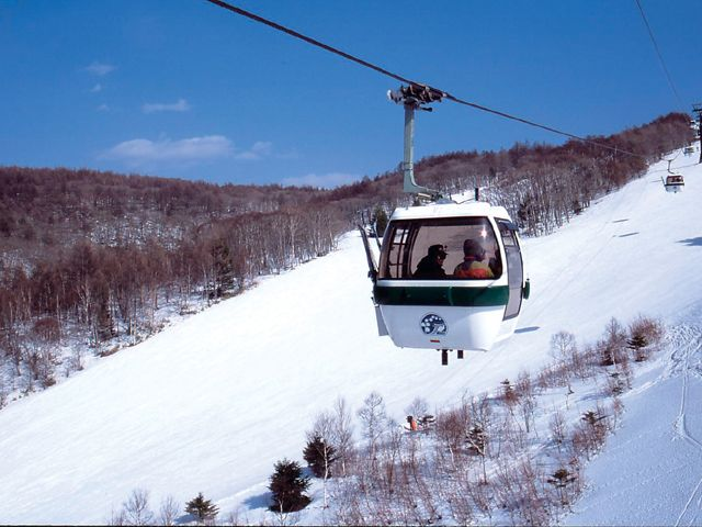 ゴンドラリフトで一気に運んでくれる