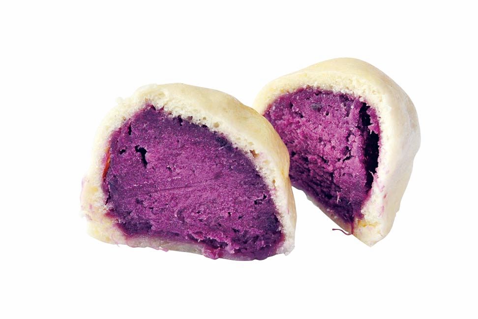 「紫いもまんじゅう」120円