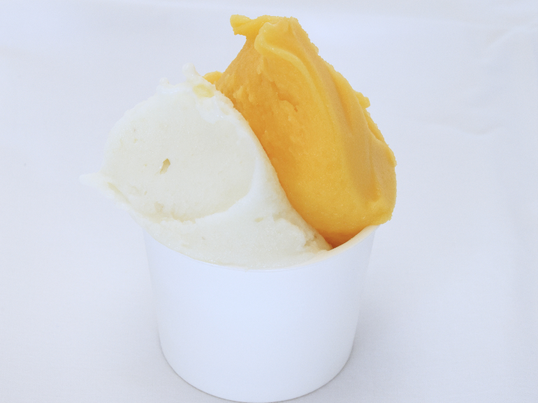マンゴー＆パインのジェラート