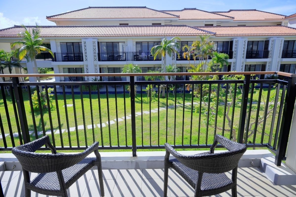 パティオのベランダ