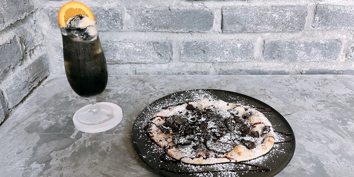 「オレオピザ」1370円