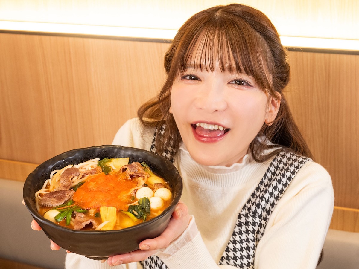 「トマトスペシャル米線（ミーシェン）」 1330円　※香港風肉味噌付き　