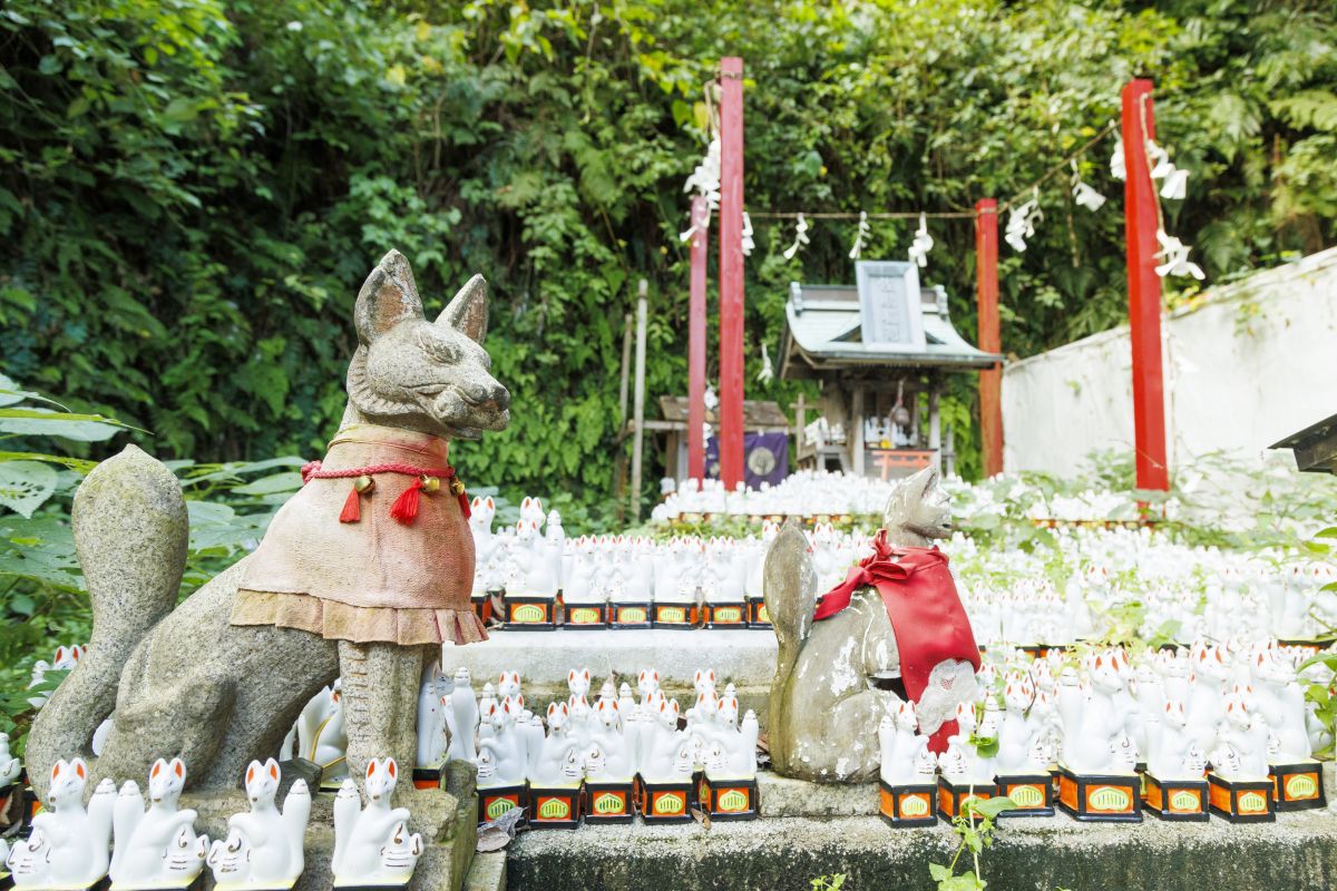 狐は農作物の実る時期に現れるため神聖視されてきました