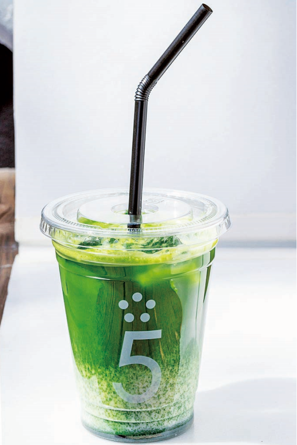 「抹茶ラテ」600円