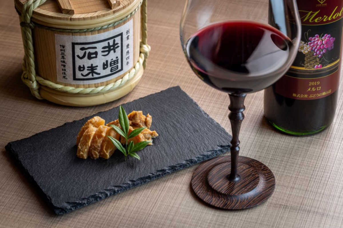 ワインと味噌のマリアージュが楽しめる「発酵の時間」