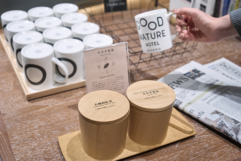 「カカオ煎茶」と「有機和紅茶」のティーバッグ