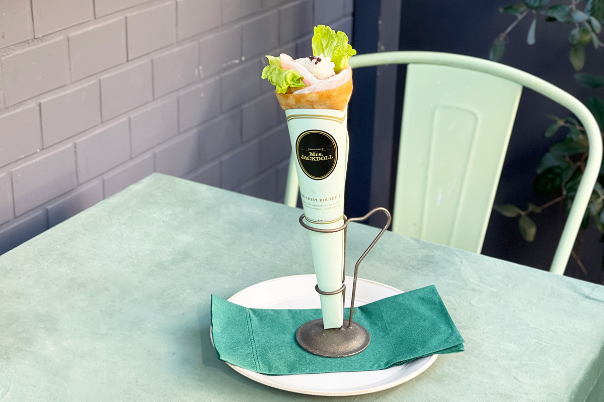 「熟成ハムとトリュフポテト」1460円