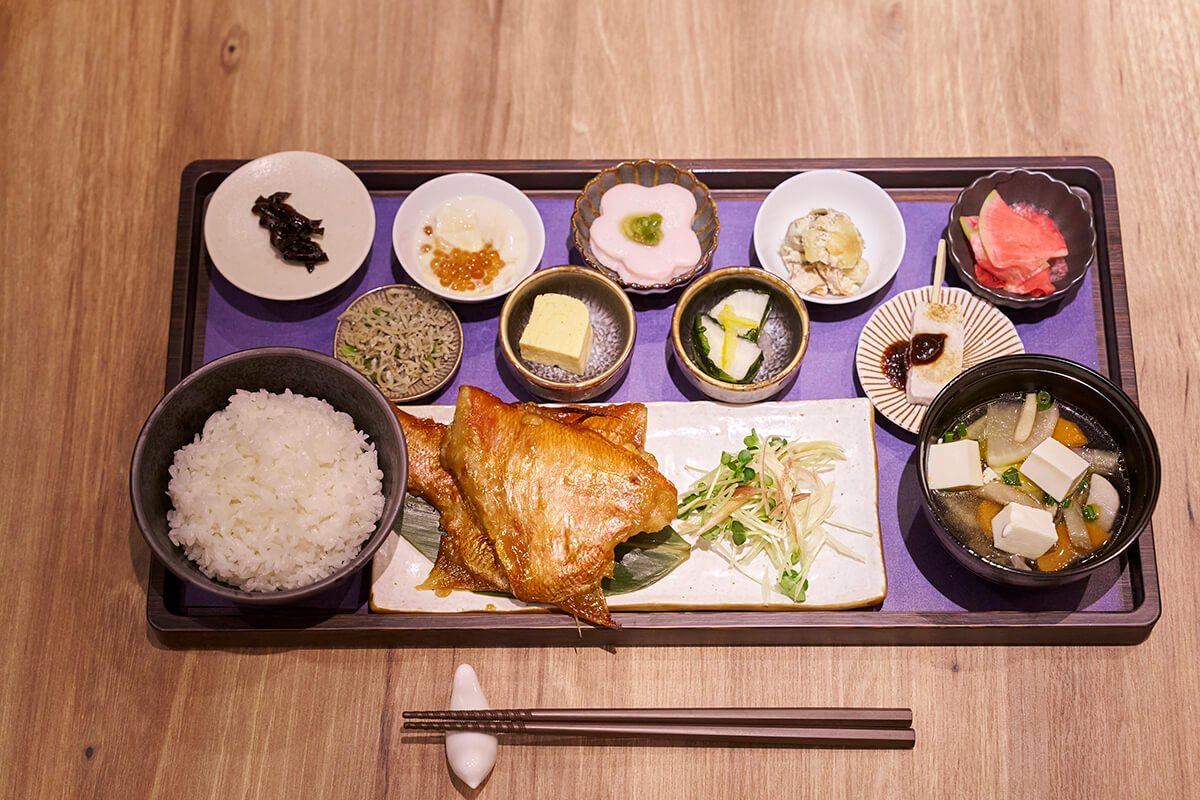 「鎌倉紬御膳（お魚）」2750円