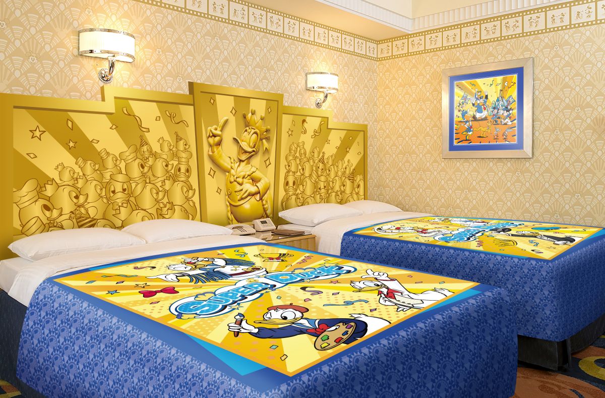 「ドナルドのクワッキー・ダック！ダック！ダックシティ！」スペシャルルーム