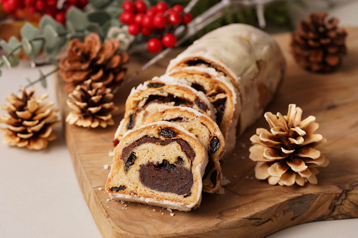 2024年12月のお届け商品「シュトーレン」。季節感も堪能できます