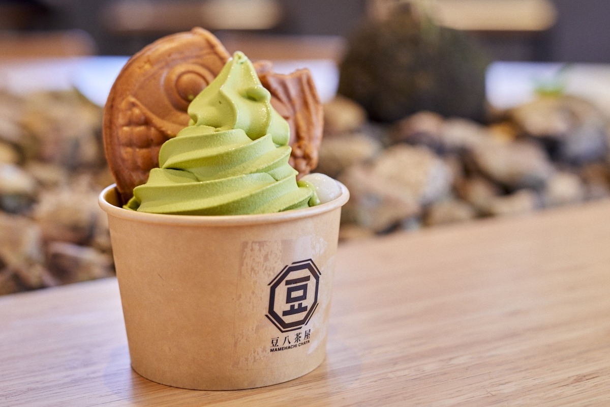 「たい焼きソフト〜白玉添え〜」 780円