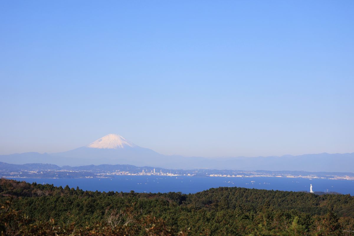 天気がよければ富士山も！