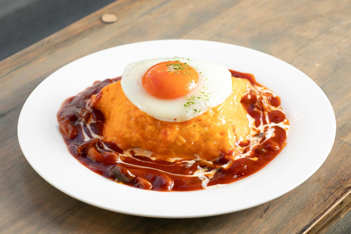 オムライス1000円（ドリンク込）