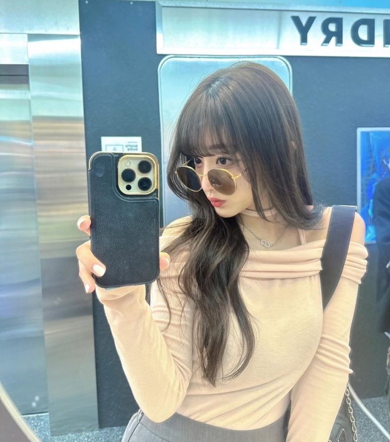 桜木心菜さんの韓国旅行での写真