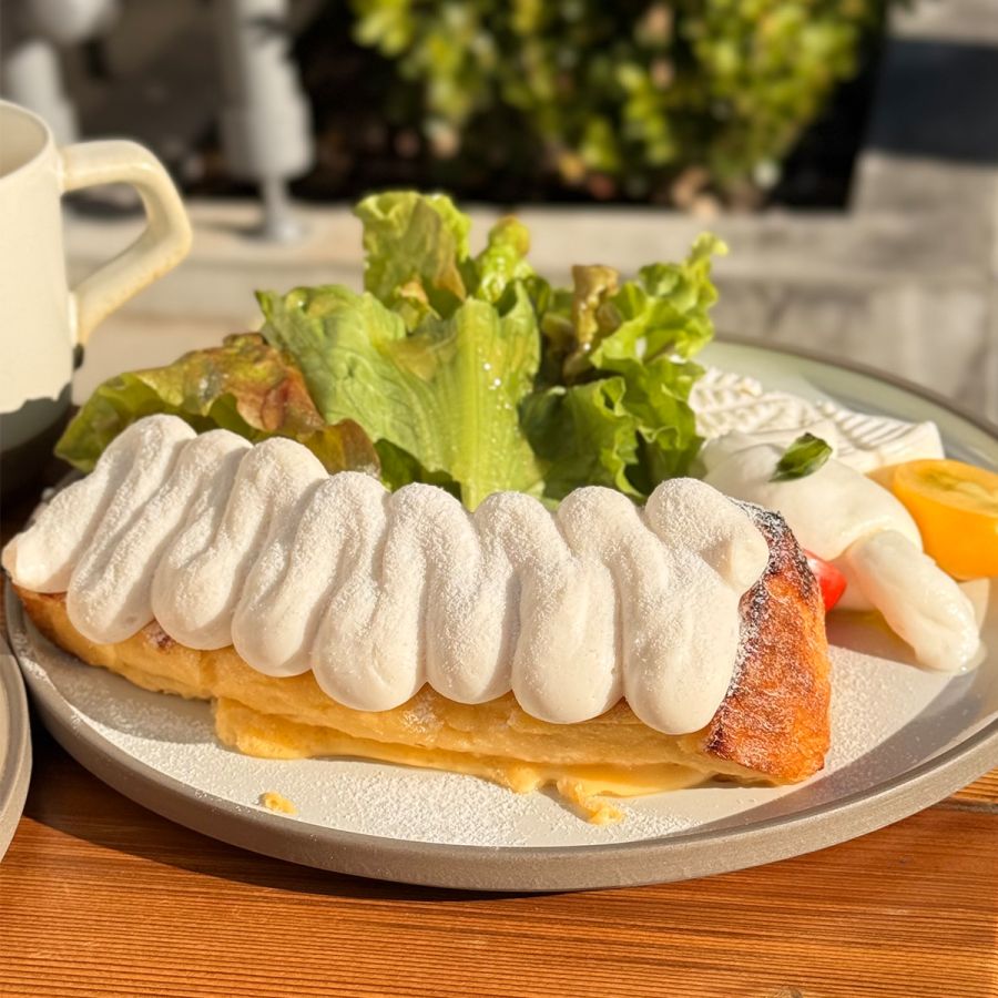 「東京ミルクのフレンチトースト/リコッタクリーム」1100円