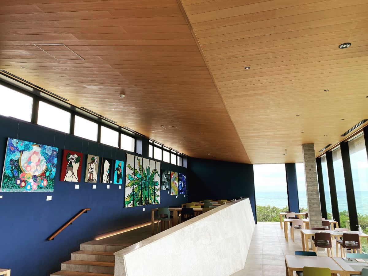 オールーグリルの原画展示（2022年）