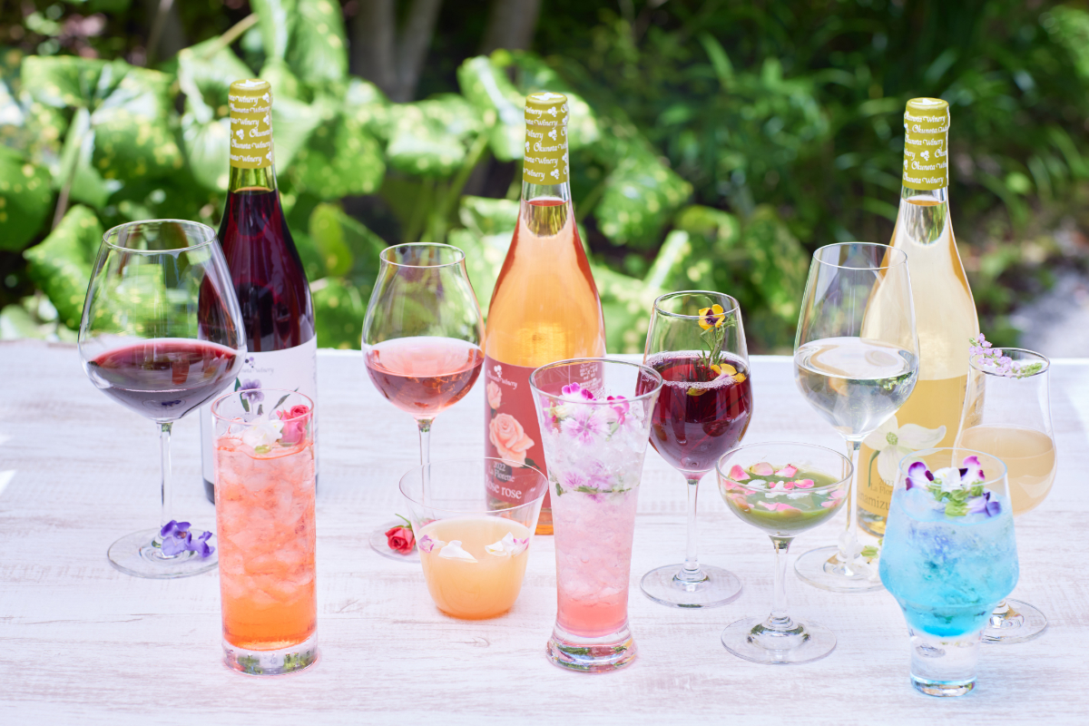 10種のカクテルとモクテル