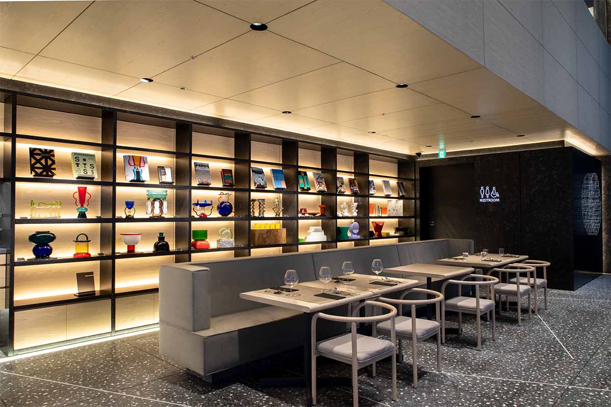 1階のミュージアムカフェ