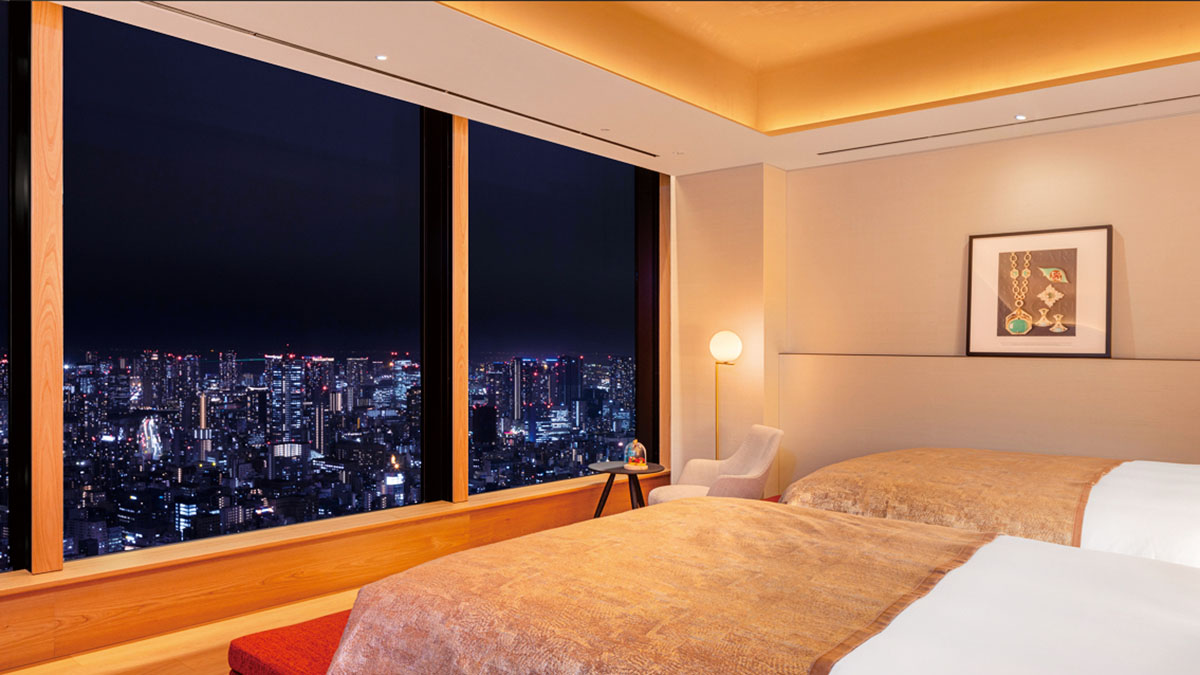 ブルガリ ホテル 東京の客室（一例）