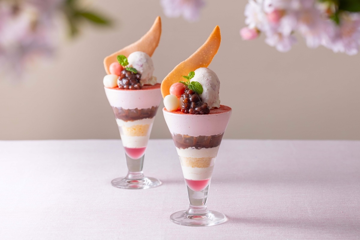 「桜パフェ」3036円