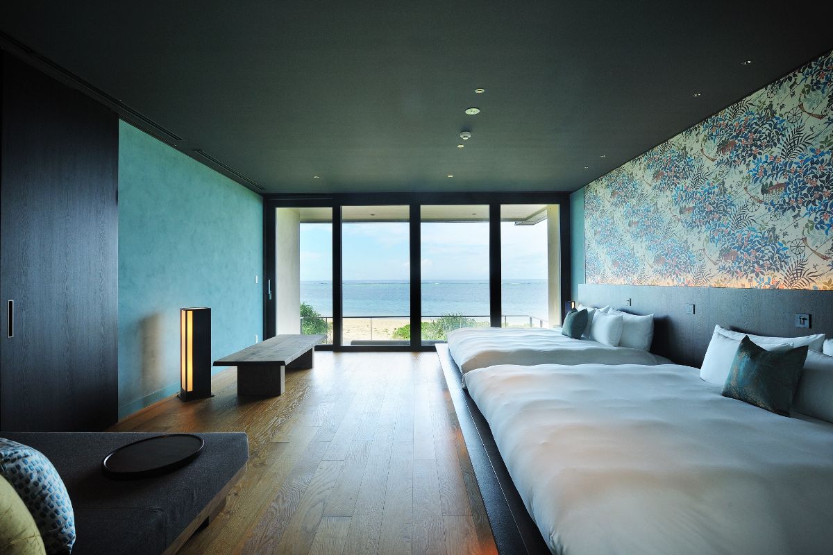 客室「ハル」の寝室