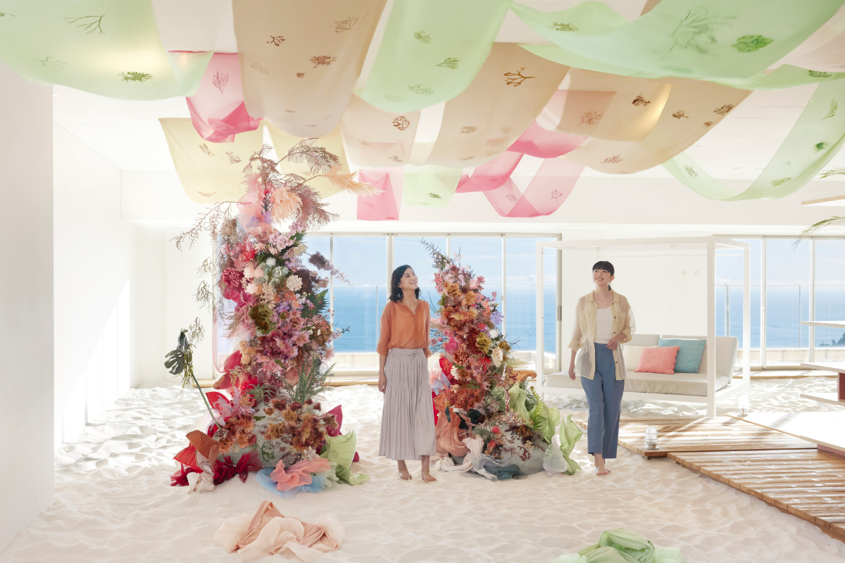 「リゾナーレ熱海」海の花咲くリゾナーレ