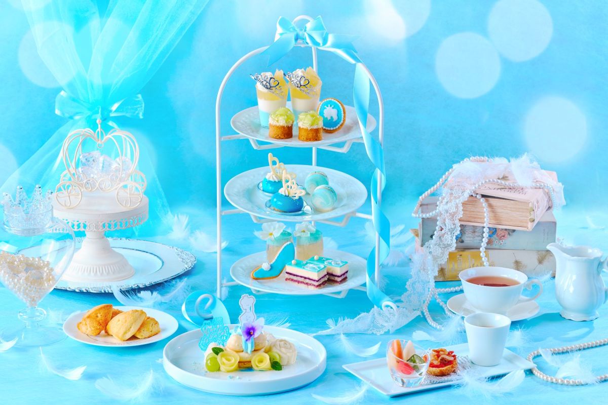 「YOKOHAMAベイサイドアフタヌーンティー〜princess blue～」イメージ（2名分）