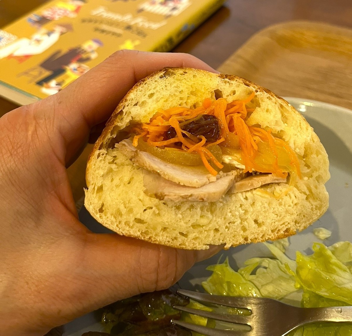 ギュッ！と具材が詰まっていて贅沢な気分♪