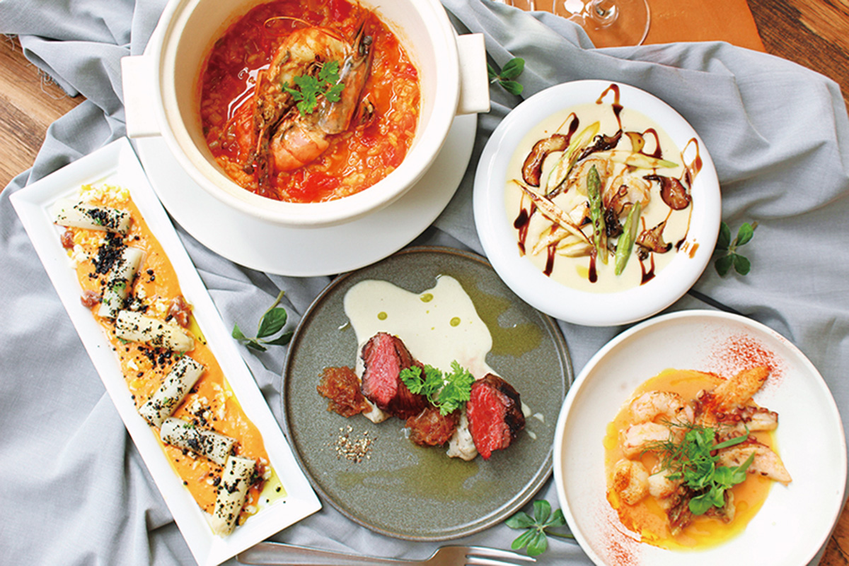 スペインバル・Bar Español YEBRAの「ランチコース」2750円～