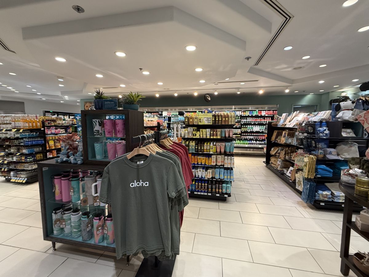 ホテル内にあるコンビニエンスストア「アクセント」