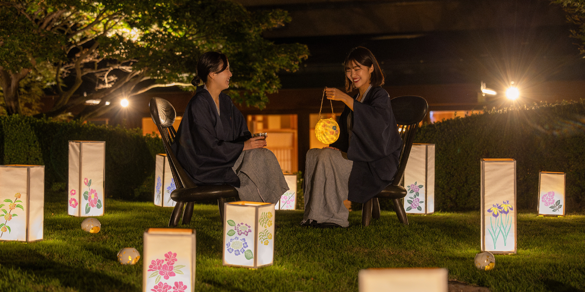 「界 伊東」の「湯上がり花見」で昼夜趣の異なるお花見体験を！