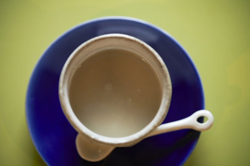 やわらかい甘さが広がる、善哉酒造の冷たい甘酒。単品だと550円