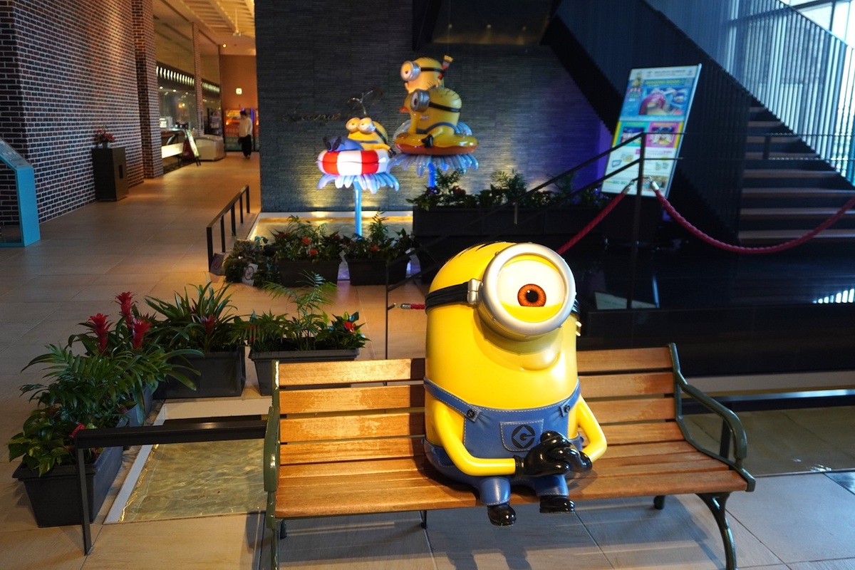 ミニオンとの記念撮影を！