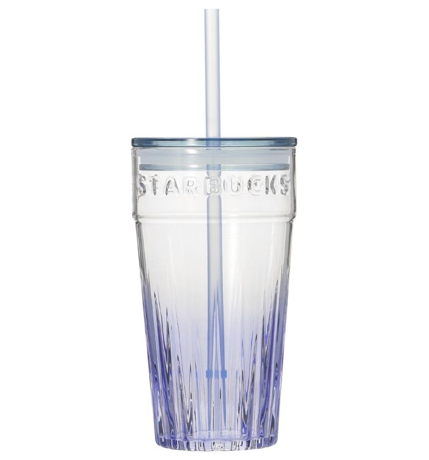「グラスタンブラーブルーグラデーション」473ml 3300円