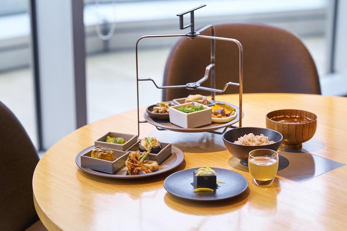 「冬野菜のベジミールスタンド」4290円（2025年3月時点）。14〜17時は提供なし