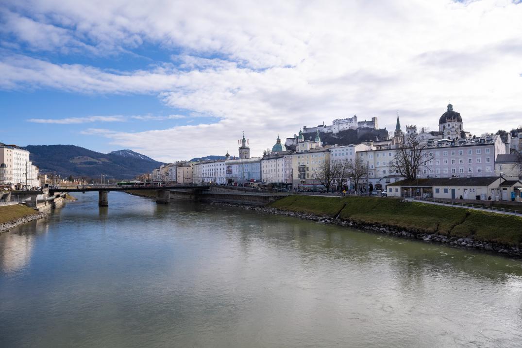 ザルツブルクの街並み