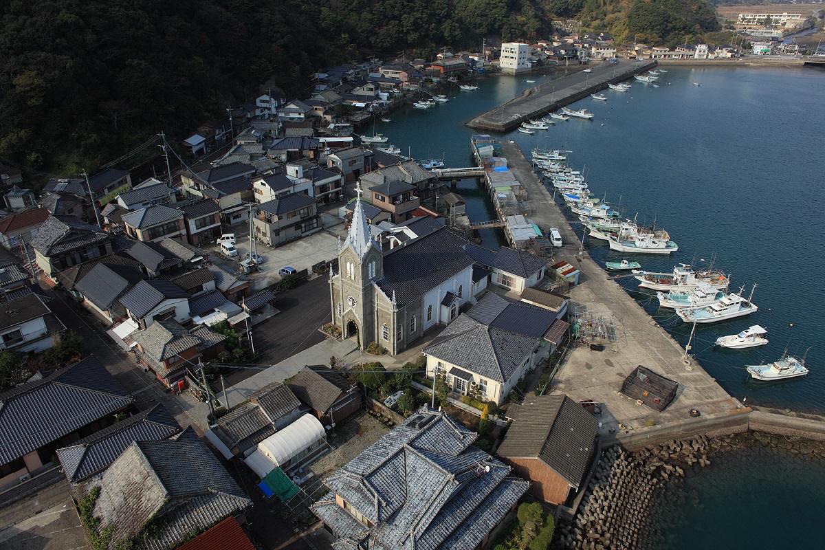 世界文化遺産「長崎と天草地方の潜伏キリシタン関連遺産」の構成資産の１つでもある