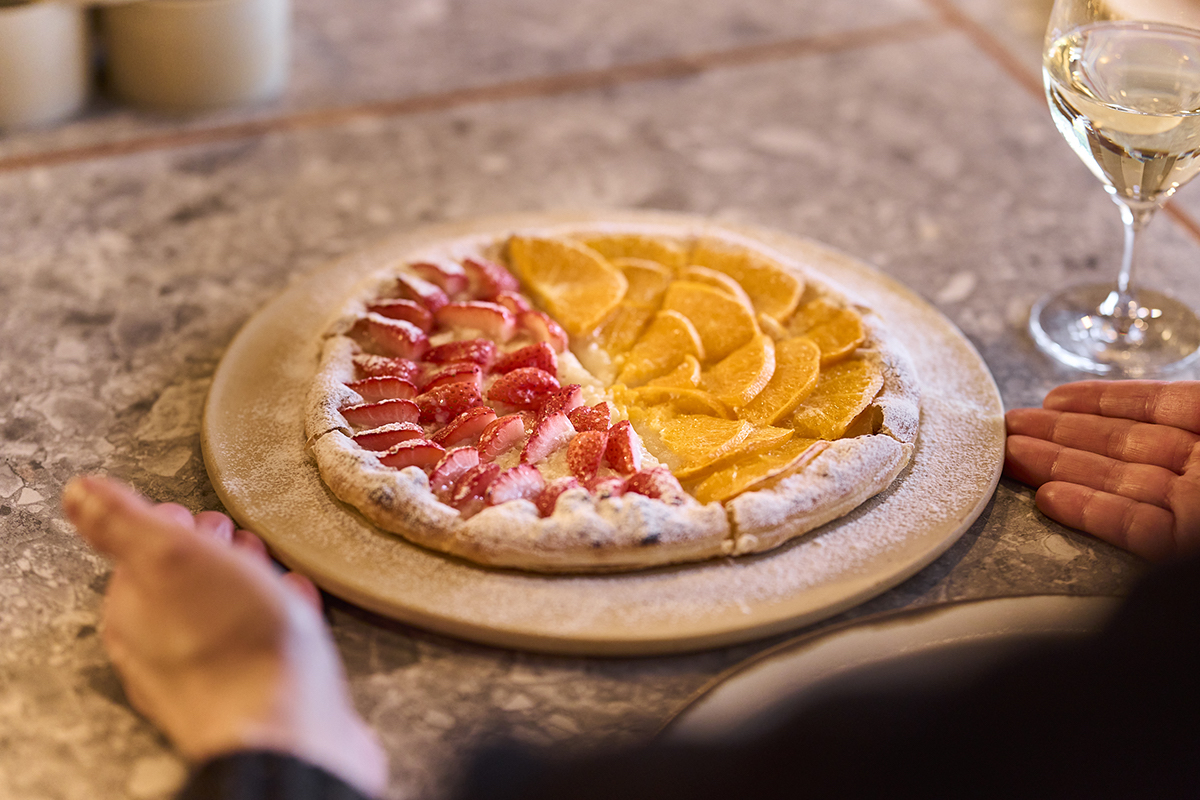 「デザートピザ」3400円