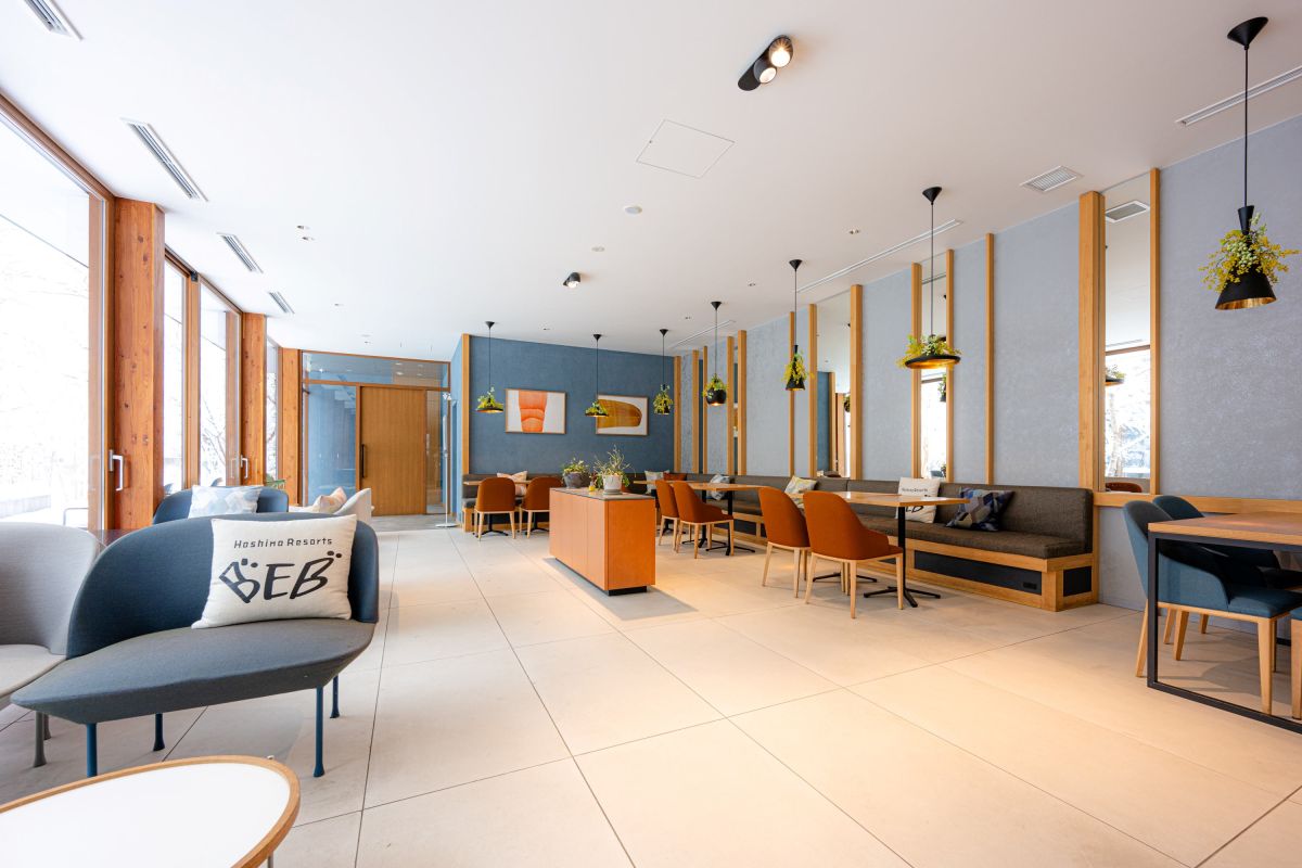 TAMARIBAのダイニングエリア