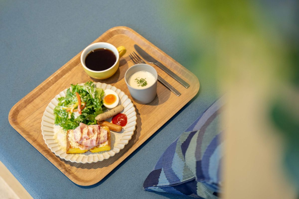 写真は「チーズフレンチトースト」