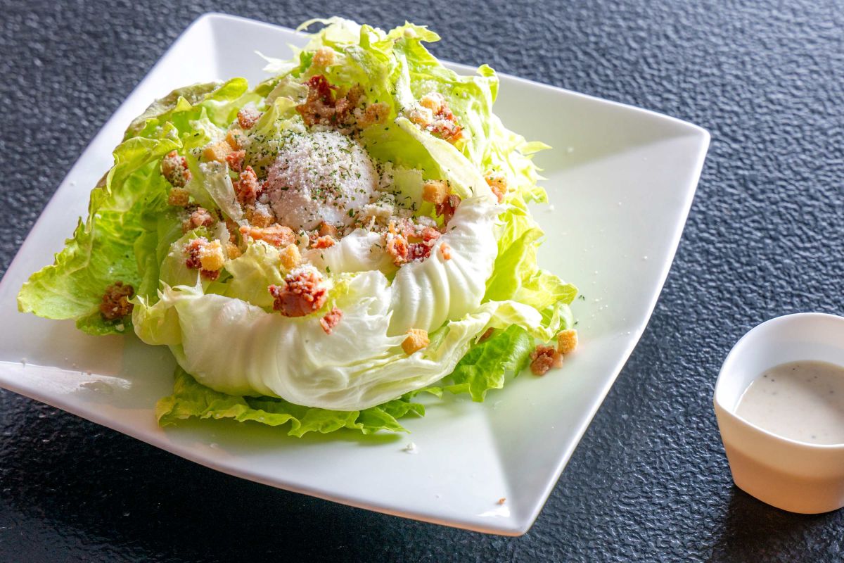 「シャキッとレタスのシーザーサラダ」