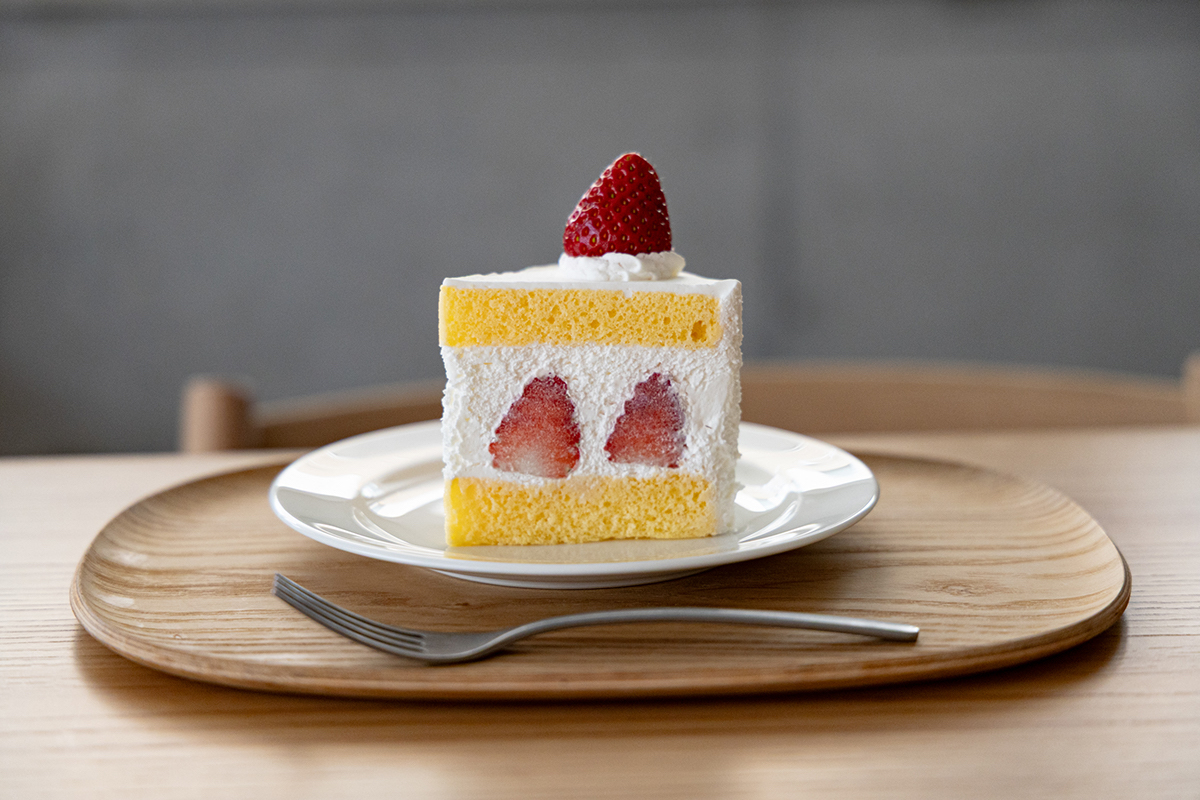 「いちごのショートケーキ」825円