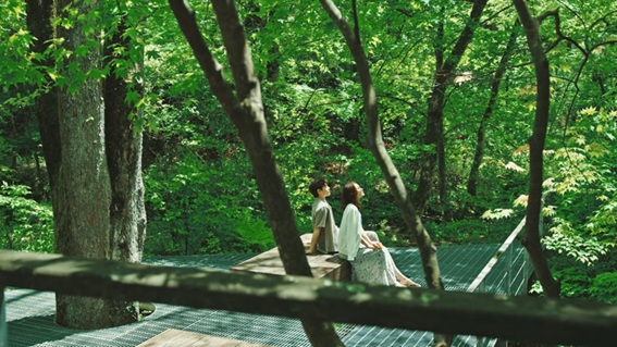 ハルニレテラスお昼寝デッキ