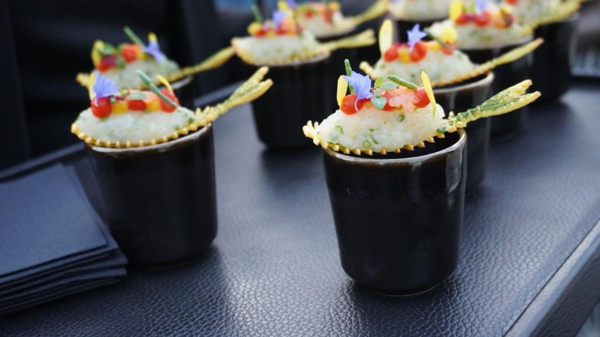 提供された料理の一部