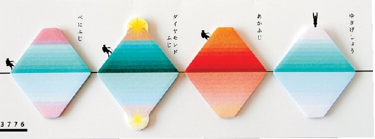 「さかさ富士ふせん」530円