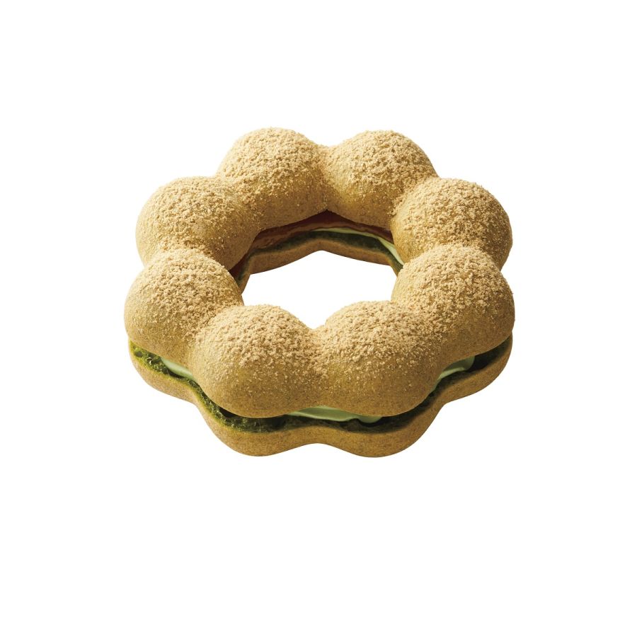 「ポン・デ・宇治抹茶 黒糖わらびもち」テイクアウト237円、 イートイン242円