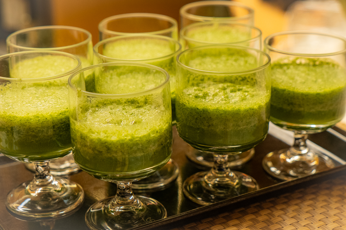 早朝サービスのスムージー