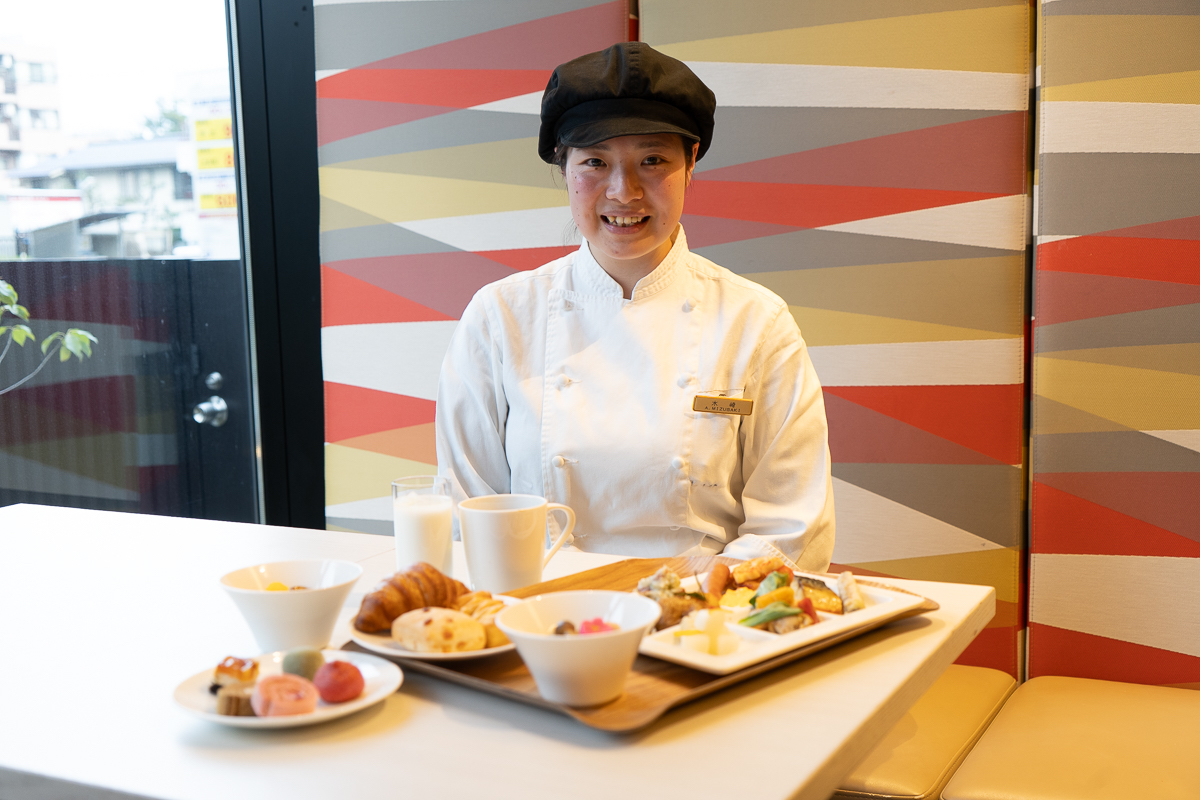 調理責任者の水崎さん