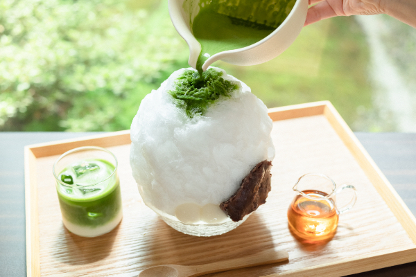 夏季限定商品「静岡抹茶づくし」1300円